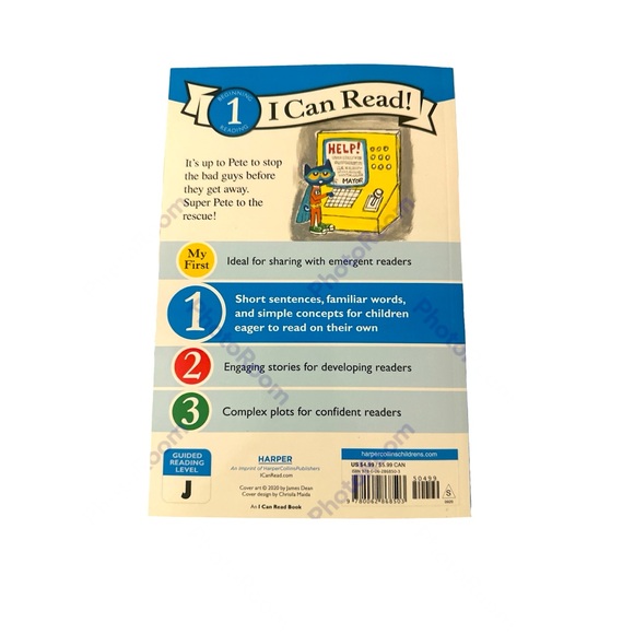 I Can Read Book 1- Pete the Cat (4 books) π - Picture 8 of 11